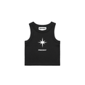 PRESCIENT SS26 BLACK HOME STAR LOGO STAR TANK