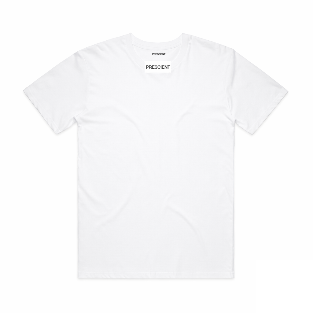 PRESCIENT SS26 TAGLESS TAG TEE